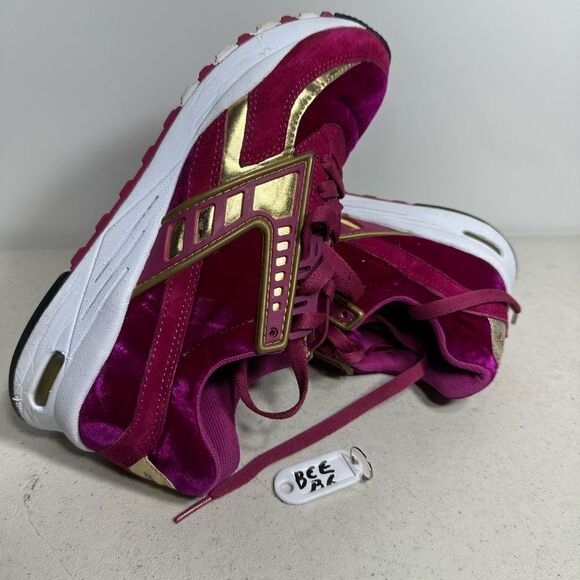 Shoes - Brooks Maroon Velvet/Black Gold Running Shoe Sneaker 1102051D662 SZ 8